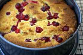 Cranberry Orange Cake with Ricotta