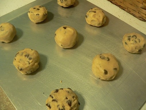 Pan of cookies