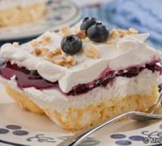 Blueberries 'n' Cream Twinkie Dessert