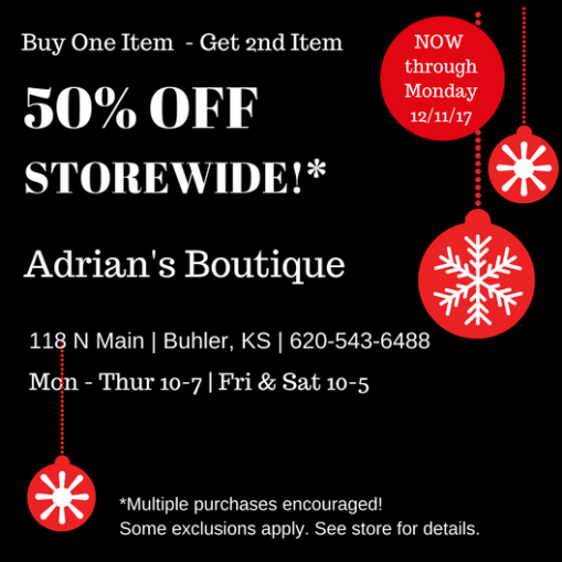 Copy of Copy of 2017 BOGO 50% off Holiday Ad for Hutch News-2