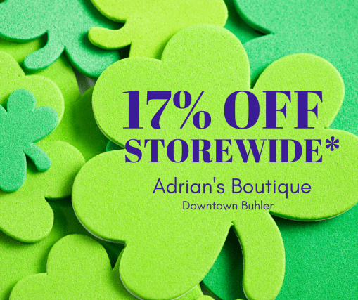 17% off STOREWIDE*Saturday Adrian's Boutique